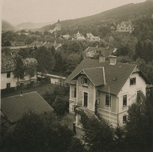 Austria Semmering Payerbach Old Photobrom Stereoview Photo 1900