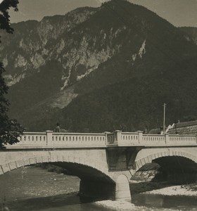 Austria Semmering Reichenau bridge Old Photobrom Stereoview Photo 1900