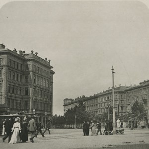 Austria Vienna Kolowrat Ring Old Stereoview Photo 1900