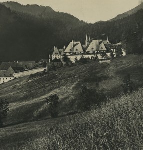 France Isere Grande Chartreuse the Convent Old NPG Stereoview Photo 1900