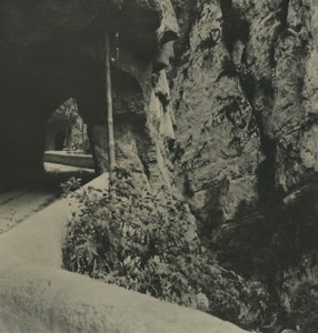 France Isere Grenoble Engins Road Old NPG Stereoview Photo 1900 #1
