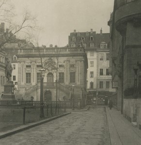 Germany Leipzig Old Stock Exchange Old NPG Stereoview Photo 1900