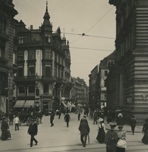 Germany Leipzig Peterstrasse ld NPG Stereoview Photo 1900