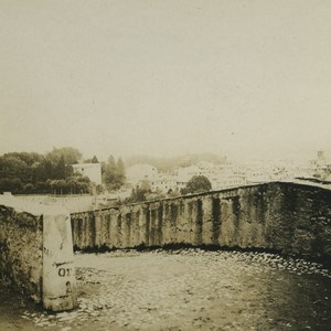 Italy Genova Genoa panorama Old Stereoview Photo 1900 #2