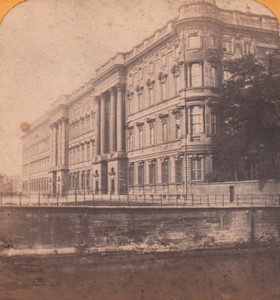 Germany Berlin royal castle Old Stereoview Photo Gaudin 1870