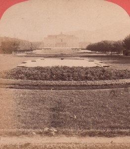 France Marseille Chateau Borely castle Old Stereo Photo Neurdein 1880