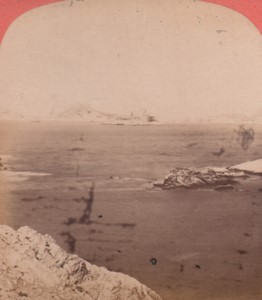 France Marseille If Castle Old Stereo Photo Neurdein 1880
