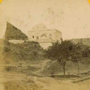Algeria Algiers Marabout near Botanical Garden Hamma Old Stereo photo Block 1864
