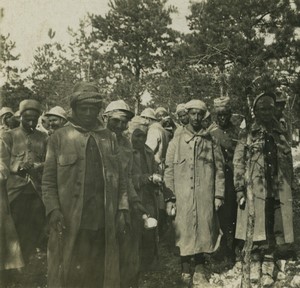 France First World War Marne colonial troops Old Stereo Photo 1918 #4