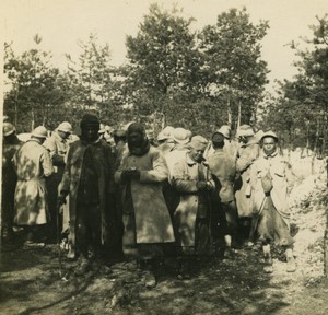 France First World War Marne Colonial Troops Old Stereo Photo 1918 #6