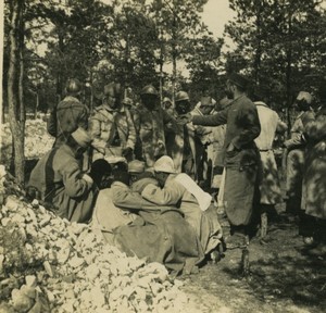 France First World War Marne Colonial Troops Old Stereo Photo 1918 #7