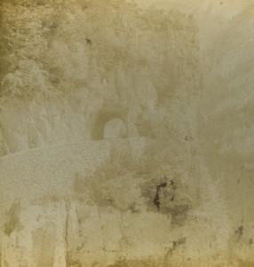 France Vercors Choranche Valley Old Photo Stereo Peyrouze 1870 #2