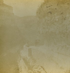 France Vercors Choranche Valley Old Photo Stereo Peyrouze 1870 #3