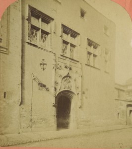 France Toulouse le Lycée Facade Ancienne Photo Stereo Neurdein 1880