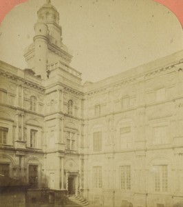France Toulouse Tour Dasseza Ancienne Photo Stereo Neurdein 1880
