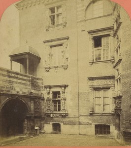 France Toulouse Hotel du Vieux Raisin Ancienne Photo Stereo Neurdein 1880 #2