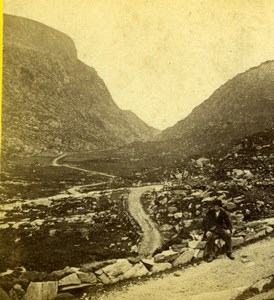 Ireland Killarney Gap of Dunloe General View Old Photo 1870's