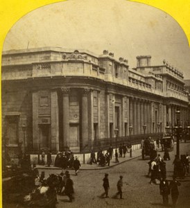 UK London Bank of England Old LSC London Stereoscopic Company Photo 1860