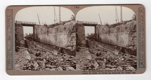 WWI Lens Railway Operating Division Realistic Travels Stereoview Photo 1914-1918