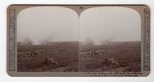 WWI Somme Battle Old Realistic Travels Stereoview Photo 1914-1918