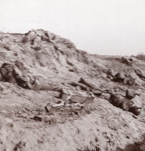 WWI Battle of Vimy Ridge Old Realistic Travels Stereoview Photo 1917