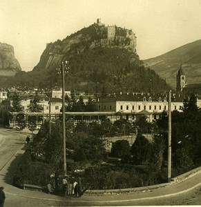 Italy Trentino Arco South Tyrol Old Photochrom Stereoview 1908