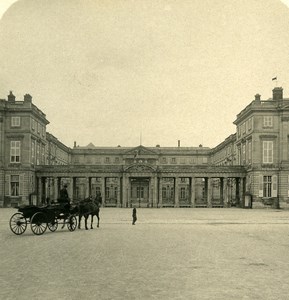 France Compiegne Castle Facade Architecture Old NPG Stereoview Photo 1900