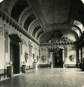 France Compiegne Castle Guards Room Old NPG Stereoview Photo 1900