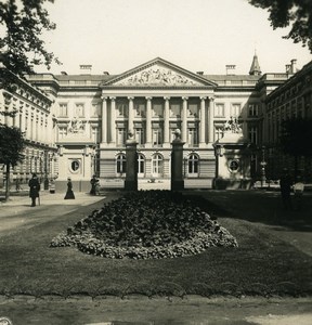 Belgium Brussels Palace of the Nation Old NPG Stereoview Photo 1900