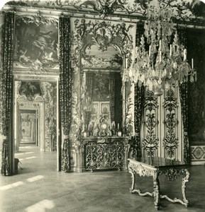 Germany Munich Residenz Royal Palace Reichen Zimmer Photo Stereoview NPG 1900