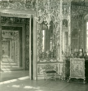 Germany Munich Residenz Royal Palace Reichen Zimmer Photo Stereoview NPG 1900