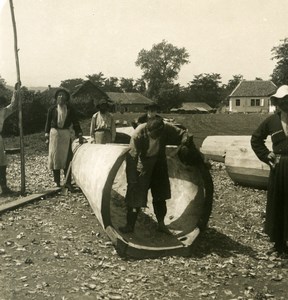 Caucasus Russia Alagir Pipe Line factory Old Photo Stereoview NPG 1906