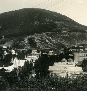 Caucase Transcaucasie Piatigorsk Mont Machuk Пятигорск Ancienne Photo Stereo NPG 1906
