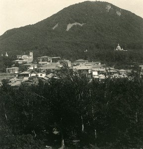 Caucase Transcaucasie Piatigorsk Mont Machuk Пятигорск Ancienne Photo Stereo NPG 1906