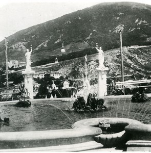 Caucasus Pyatigorsk Fountain Пятигорск Old Photo Stereoview NPG 1906