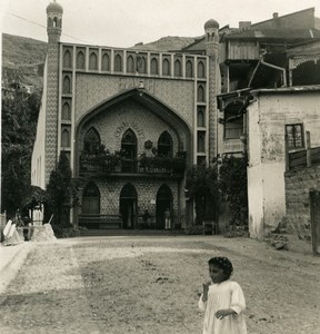 Caucasus Mountain Tiflis Public Bath Tbilisi Old Photo Stereoview NPG 1906