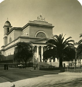 France Nice Notre-Dame-des-Grâces Church Vows Old Stereo Photo NPG 1905