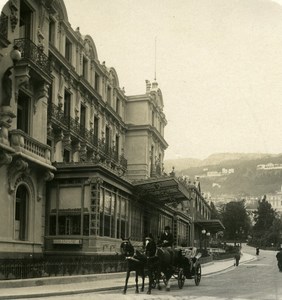 France Monte Carlo Hotel de Paris Old Stereo Photo NPG 1905