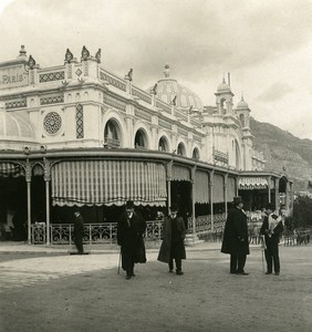 France Monte Carlo Cafe de Paris Old Stereo Photo NPG 1905