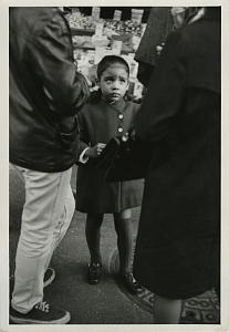 Sad Little Girl Looking up Chris Mackey Photo 1970