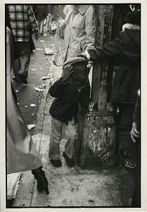 Unhappy Black Boy in Street Chris Mackey Photo 1979