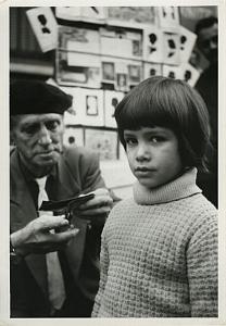 Boy, Silhouette Portrait Artist Chris Mackey Photo 1970