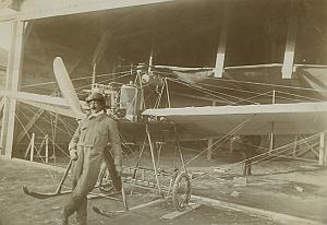 Polish Aviator Michal Scipio del Campo Hanriot Monoplane Russia Photo Lot 1910