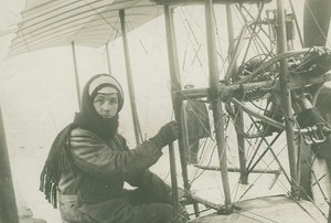 Joseph Cei Deadly Crash Italian Early Aviation old Photo 1911