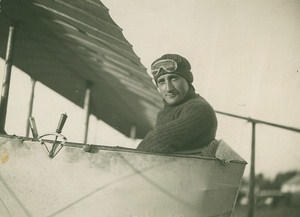 Auguste Maicon Early French Aviation old Photo 1913