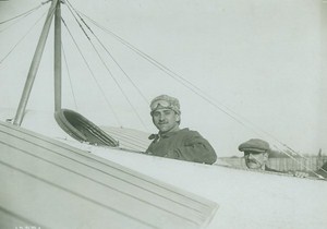 Petre Macavei Early Romanian Aviator Aviation Photo 1914