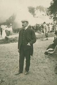 French Aviation Pioneer Henry de la Vaulx old Photo 1908