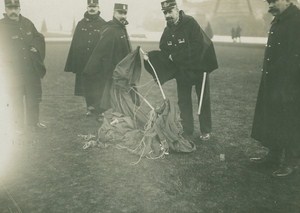Franz Reichelt Fatal Parachute Jump old Photo 1912