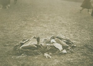 Franz Reichelt Fatal Parachute Jump old Photo 1912
