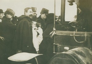 Franz Reichelt Fatal Parachute Jump old Photo 1912